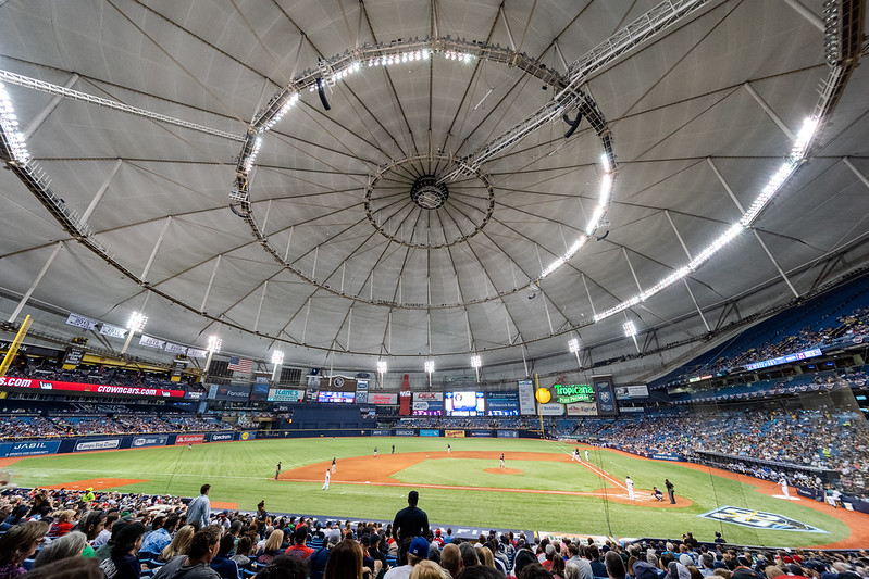 tropicana field st petersburg