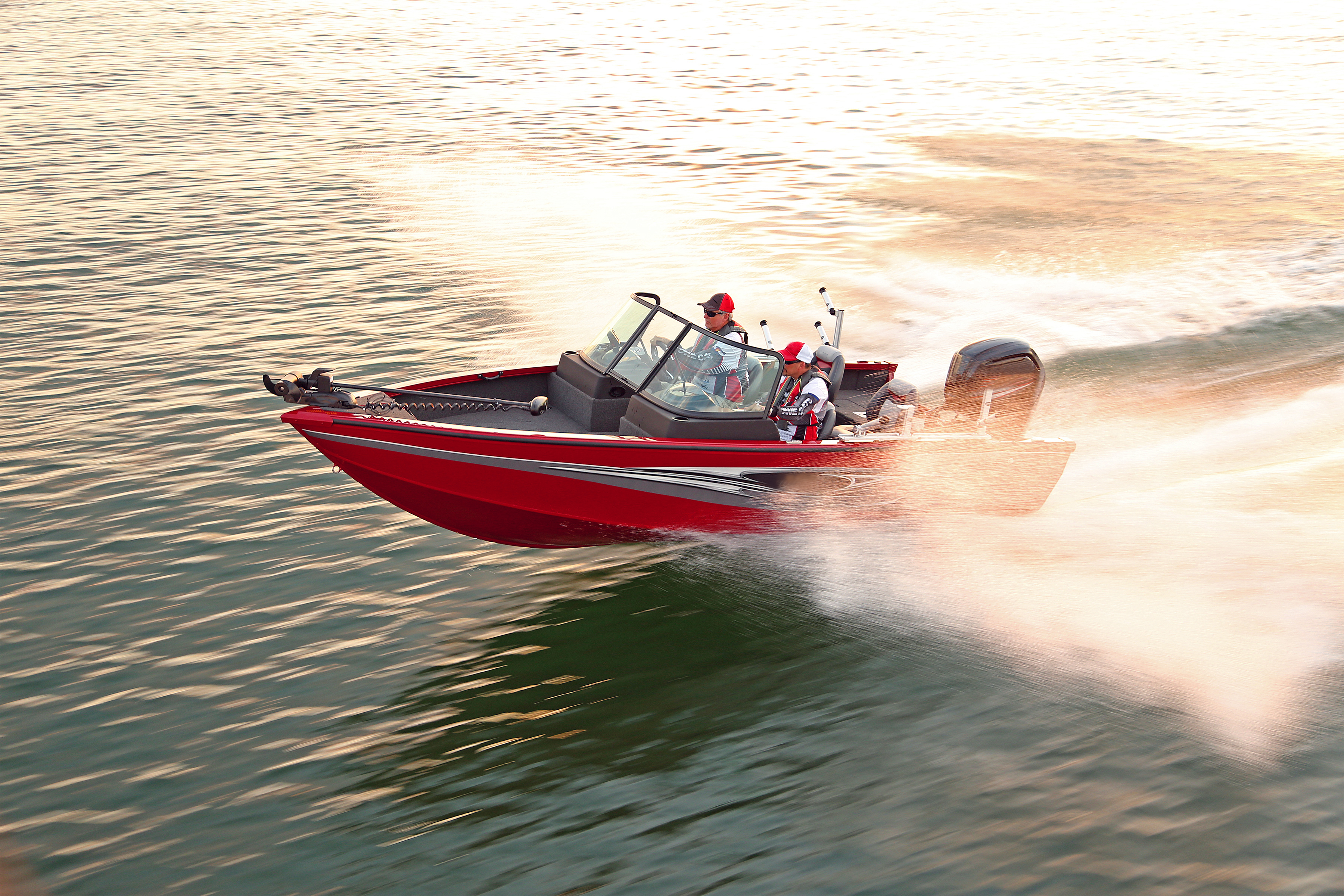 lake fishing boat