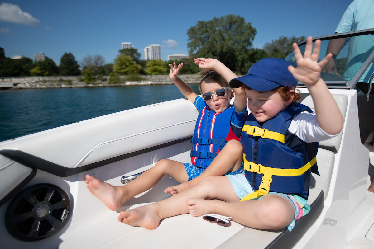 Safe Boating with Toddlers & Kids