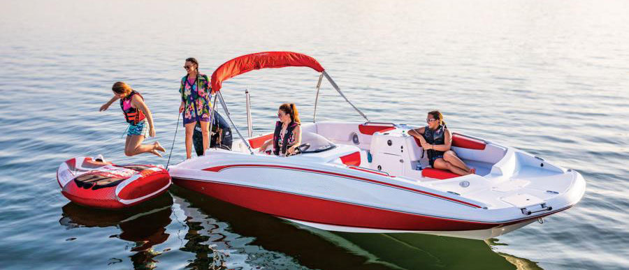 deck boat tahoe 2150