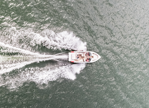 How to Draw a Boat: Speed Boat on Water 