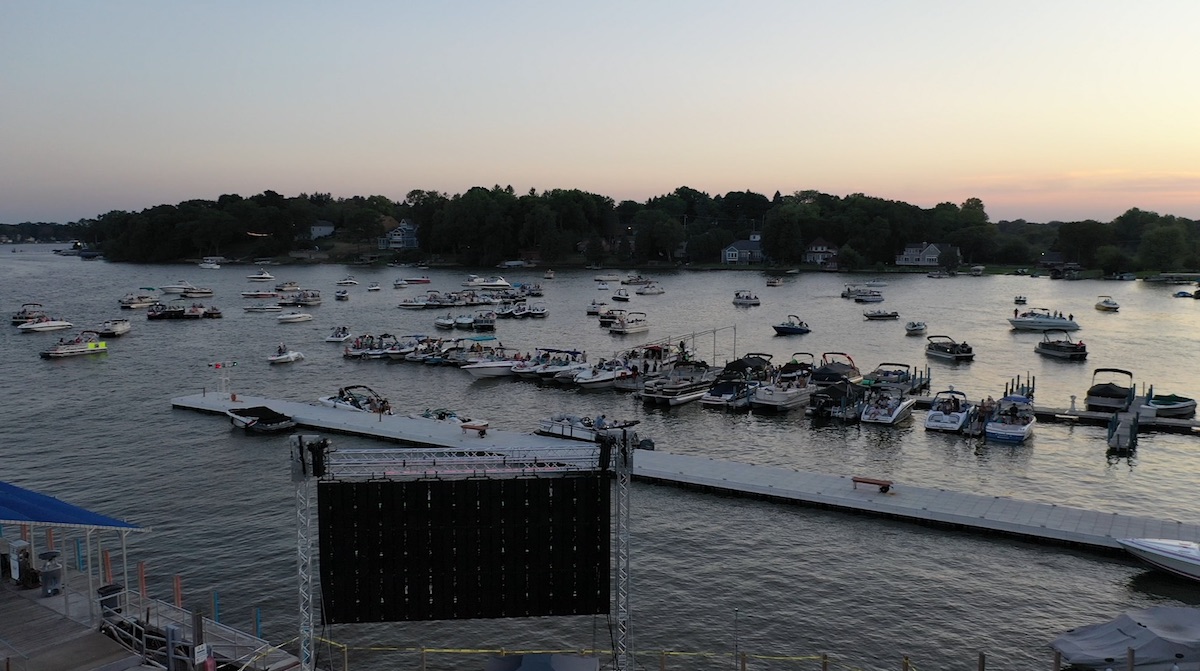 Floating Cinemas: Planning Movie Night on a Boat