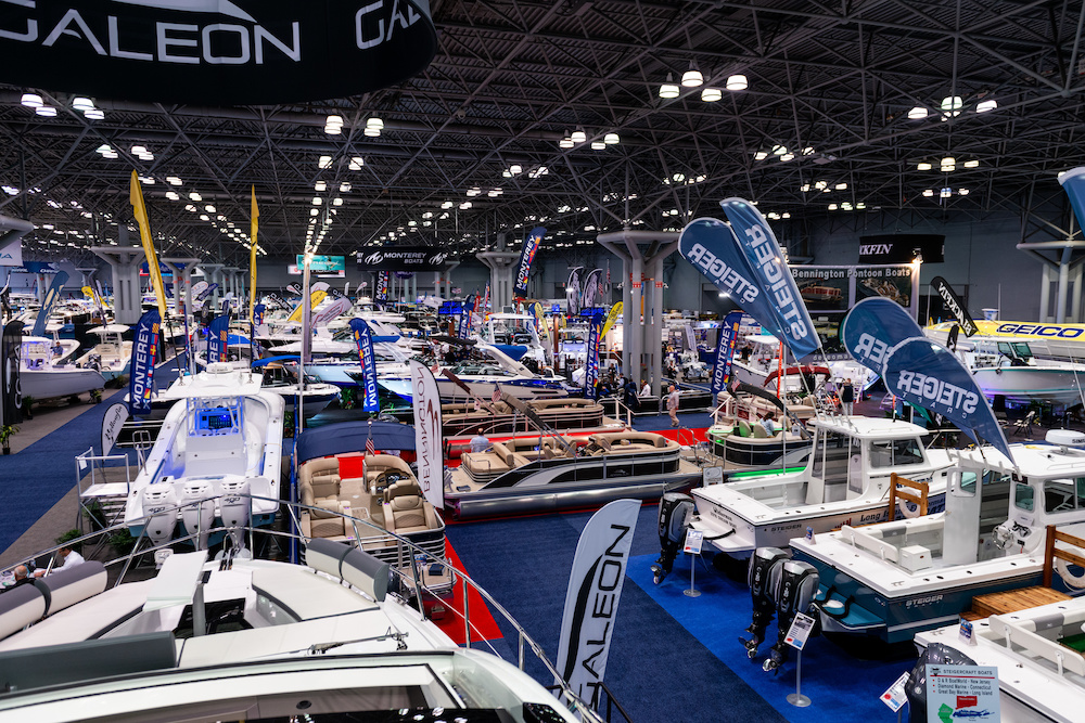 attend a winter boat show