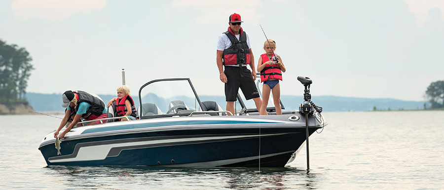 best family boats fish-and-ski