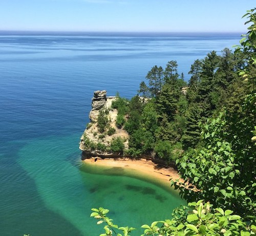 boating on lake superior