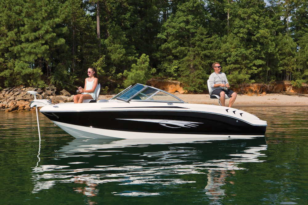 fish-and-ski runabout boat