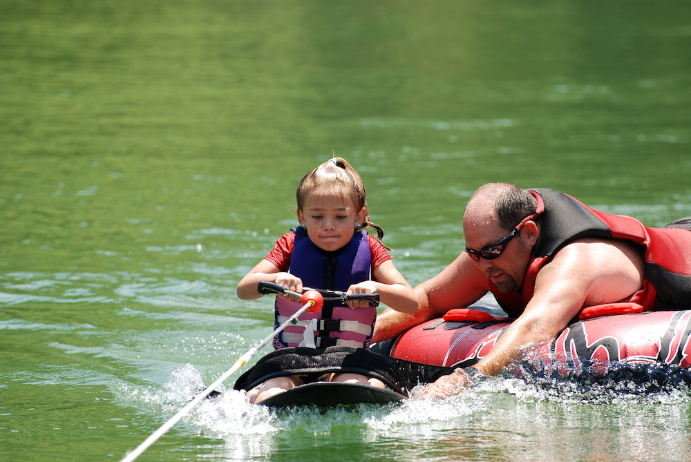 learning how to kneeboard