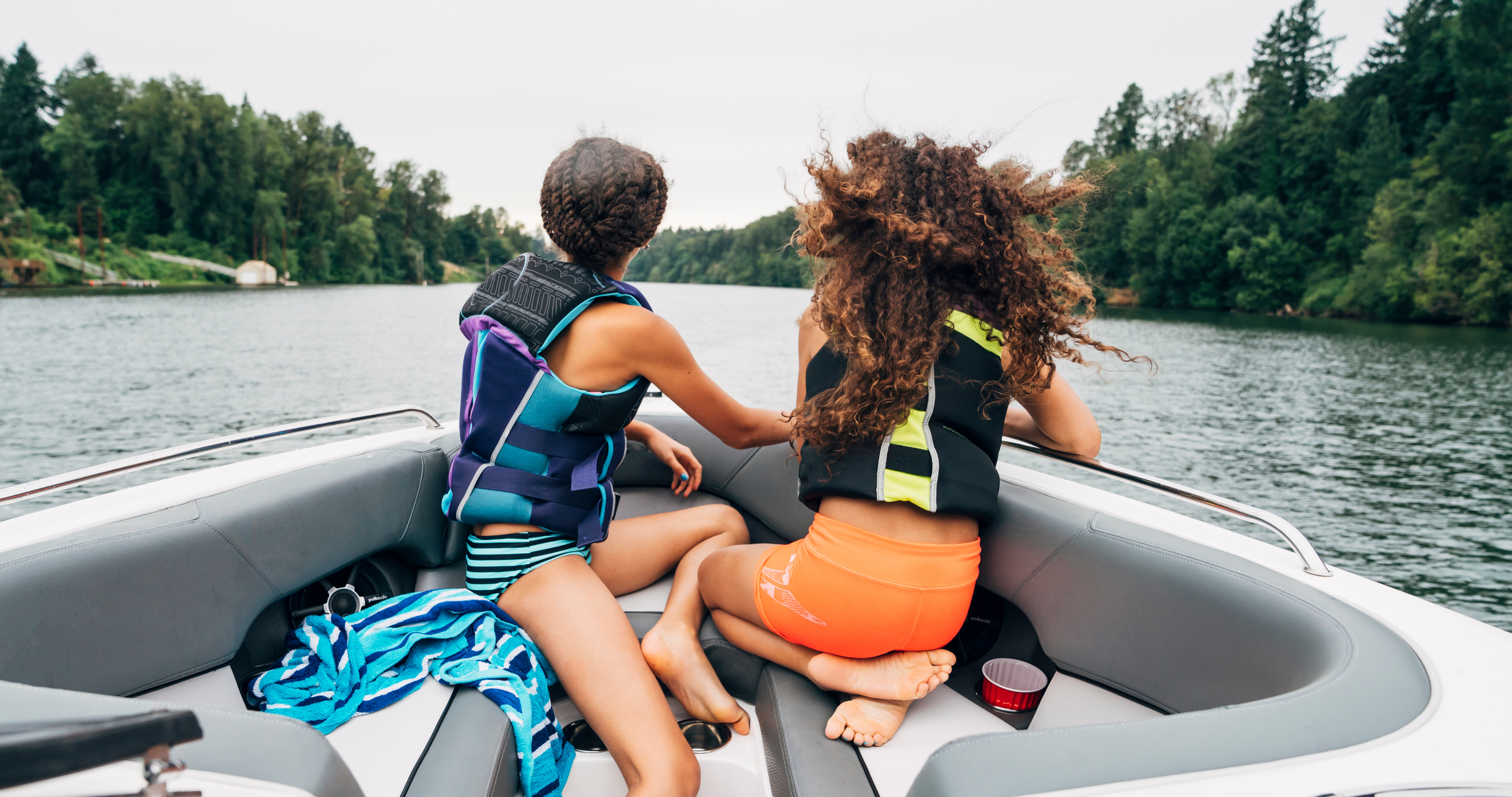 image of kids on boat progressive insurance