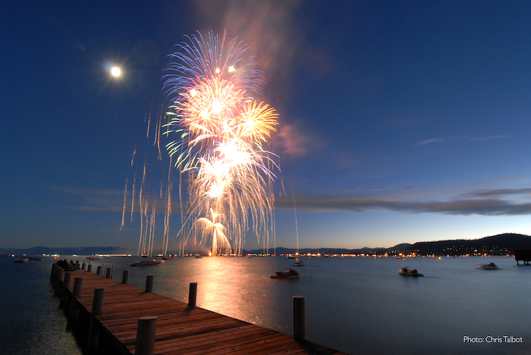 lake tahoe fireworks