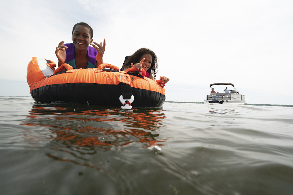 water tubing boats