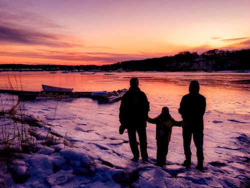 winter blues boating