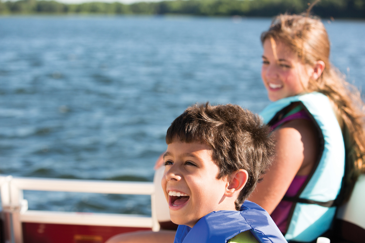 learning on a boat