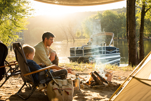 plan a boat camping trip