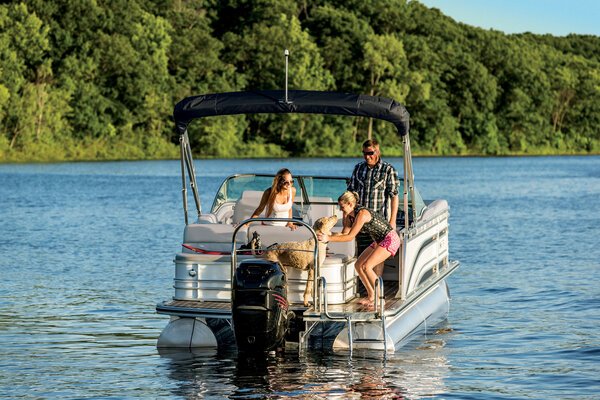 pontoon boat