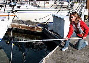 West Marine Aluminum Boat Hook 