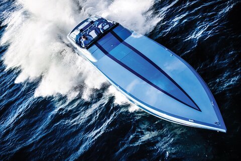 20 ft catamaran speed boat