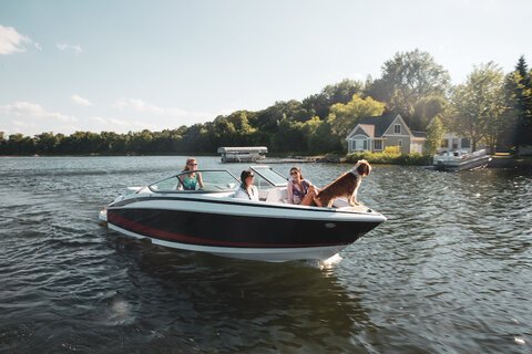 boating is perfect for families