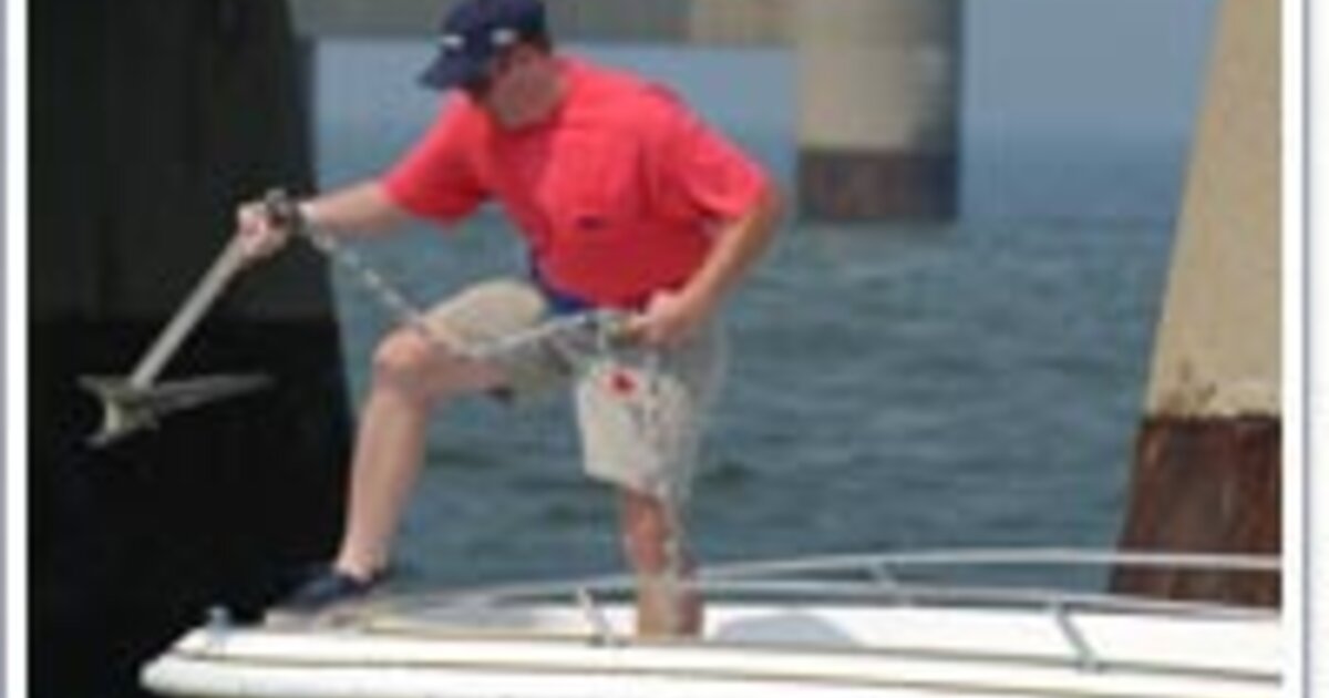 Anchoring Tips Discover Boating