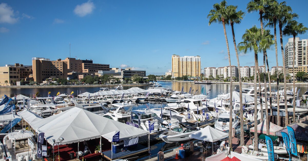 Tampa Florida Boat Show 2024 Lok Marci Mellicent