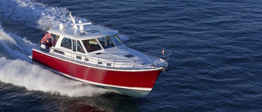 trawler sabre 45 salon