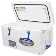 west marine 70 quart premium marine cooler